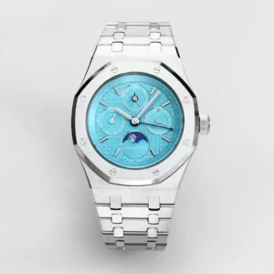 Audemars Piguet Royal Oak Perpetual Calendar Watch (Ice Blue Dial Special Edition)