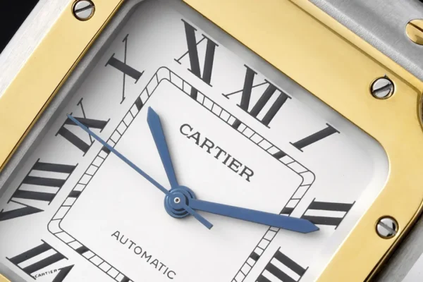 Cartier Santos de Cartier two-tone automatic mechanical watch