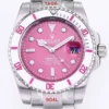 Rolex Submariner DiW Custom Pink Dial Automatic Watch (commonly known as the "Submariner")