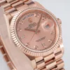 Rolex Day-Date 18K Rose Gold Automatic Watch (commonly known as "DD")