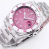 Rolex Submariner DiW Custom Pink Dial Automatic Watch (commonly known as the "Submariner")