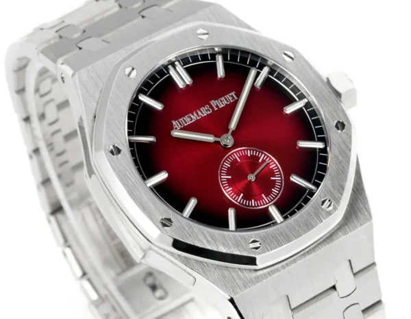 Audemars Piguet Royal Oak Manual Winding Small Seconds Watch (Special Edition with Red Dial)