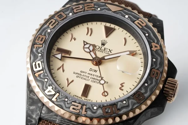 Rolex GMT-Master II Carbon Fiber Custom Watch (DiW Modified Version)