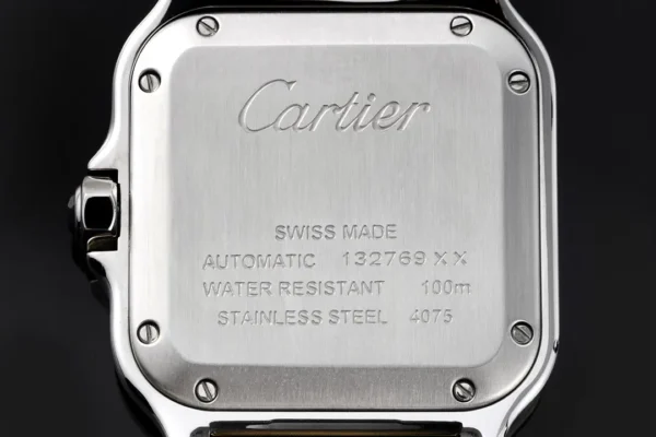 Cartier Santos de Cartier two-tone automatic mechanical watch