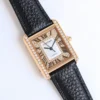Cartier Tank series diamond-set automatic mechanical watch