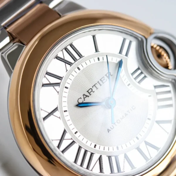 Cartier Ballon Bleu de Cartier two-tone automatic mechanical watch
