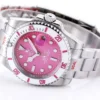 Rolex Submariner DiW Custom Pink Dial Automatic Watch (commonly known as the "Submariner")