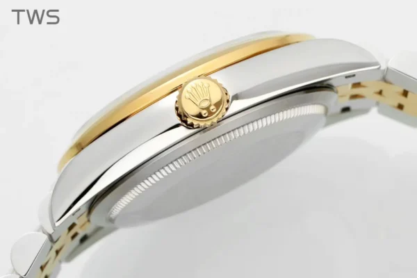 Rolex Datejust two-tone automatic mechanical watch (commonly known as "Green Ivy")