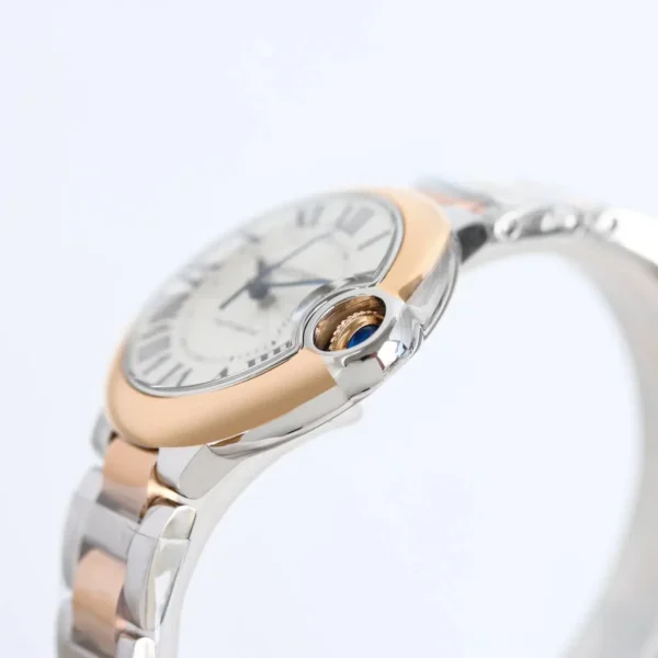 Cartier Ballon Bleu de Cartier two-tone automatic mechanical watch