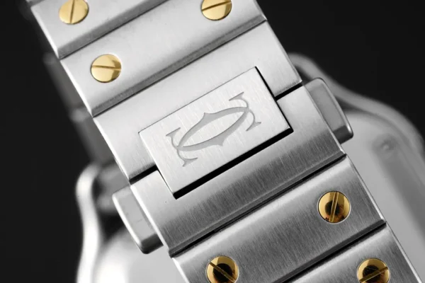 Cartier Santos de Cartier two-tone automatic mechanical watch