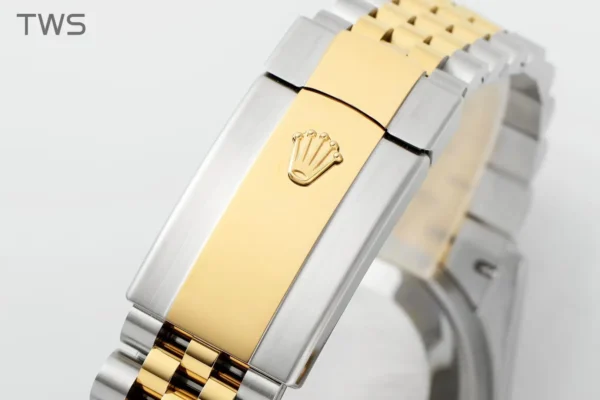 Rolex Datejust two-tone automatic mechanical watch (commonly known as "Green Ivy")