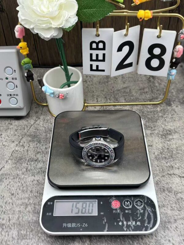 Rolex Yacht-Master Rainbow Bezel Diamond-set Watch