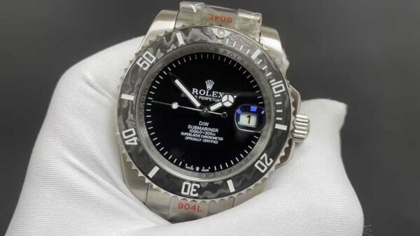 Rolex Submariner DiW Carbon Fiber Modified Watch