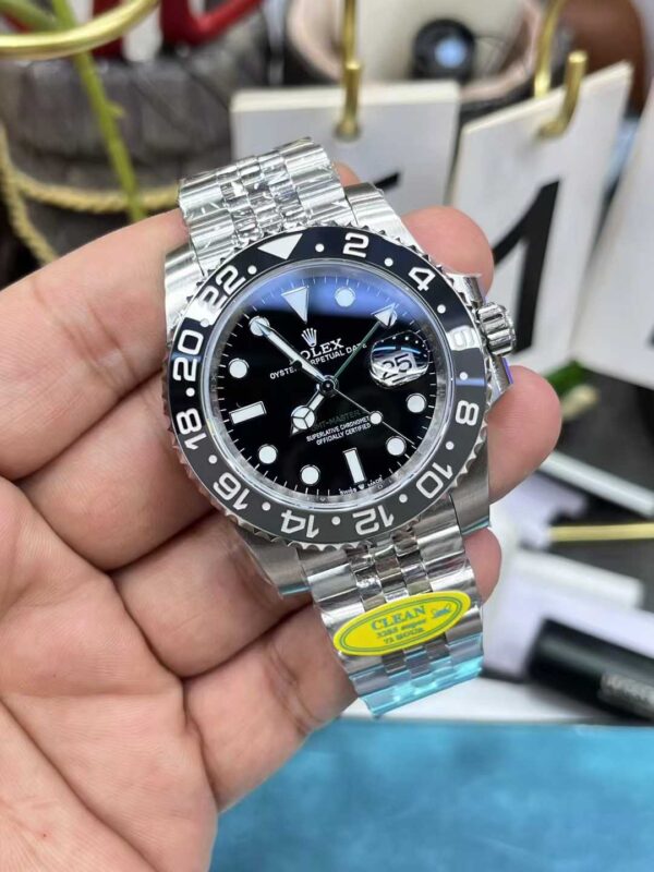 Rolex GMT-Master II 126710GRNR "Black and Blue Bezel" Watch
