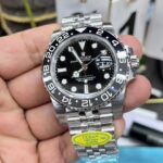 Rolex GMT-Master II 126710GRNR "Black and Blue Bezel" Watch