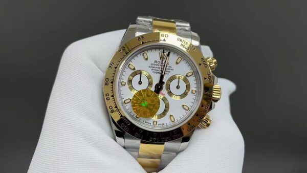 Rolex Cosmograph Daytona 116503 Two-tone White Dial Watch