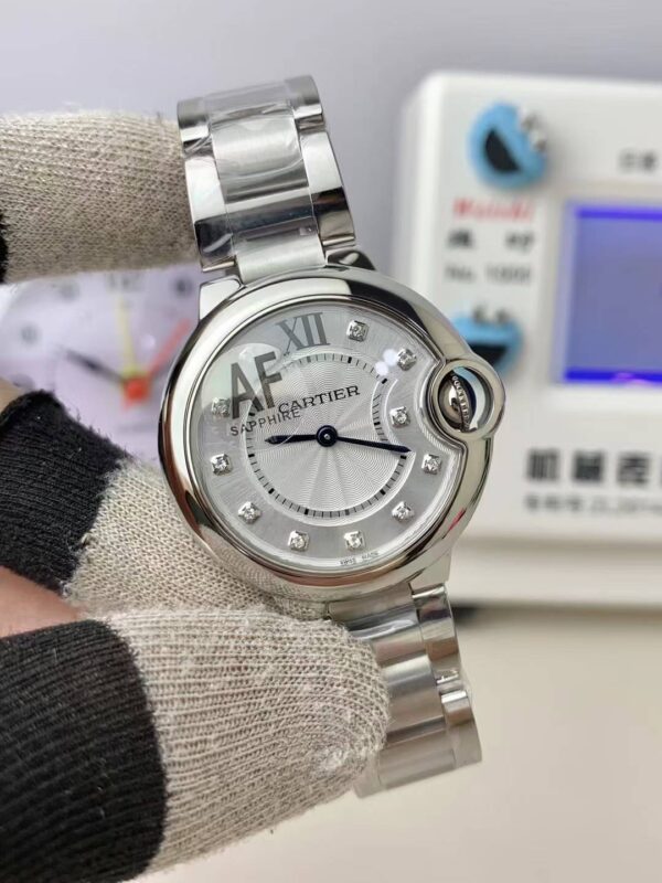 Cartier Ballon Bleu de Cartier Diamond-set Automatic Watch