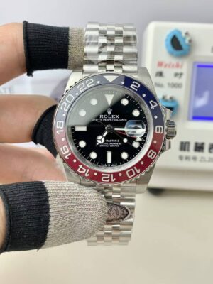 Rolex GMT-Master II automatic mechanical watch (commonly known as the "Coke bezel")