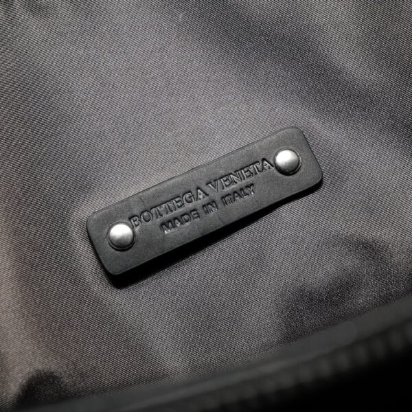 Bottega Veneta Classic Woven Collection Men's Briefcase (Black Leather)