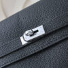 Hermès Kelly men's clutch (black Taurillon leather)