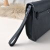 Hermès Kelly men's clutch (black Taurillon leather)