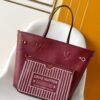 Louis Vuitton Neverfull Tote Bag (Limited Edition with Burgundy Trim)