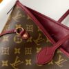 Louis Vuitton Neverfull Tote Bag (Limited Edition with Burgundy Trim)