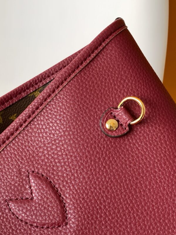 Louis Vuitton Neverfull Tote Bag (Limited Edition with Burgundy Trim)