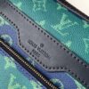 Louis Vuitton (LV) x Collaboration Trio Messenger Bag (Green and Blue Monogram Graffiti Style)