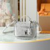 Louis Vuitton Vanity series cosmetic bag (white embossed calfskin)