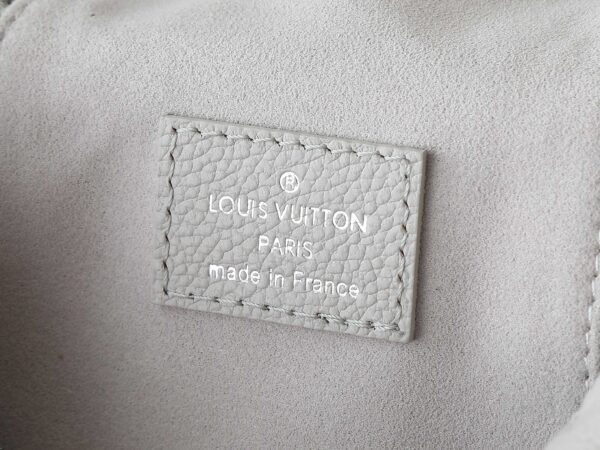 Louis Vuitton Vanity series cosmetic bag (white embossed calfskin)