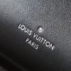 Louis Vuitton Side Trunk series soft box bag (black with monogram pattern)