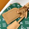 Louis Vuitton Speedy Bandoulière 25 Pillow Bag (Green Embossed Leather)