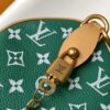 Louis Vuitton Speedy Bandoulière 25 Pillow Bag (Green Embossed Leather)