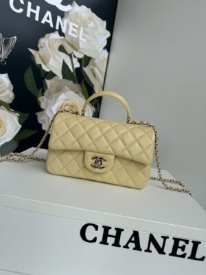 Chanel Classic Flap Mini Classic Handbag with Top Handle