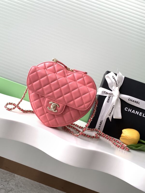 Chanel Classic Flap Heart Bag