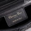 Dior Saddle Bag (Oblique Embossed All Black)