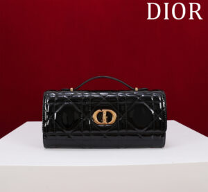 Dior Miss Dior Mini Handle Flap Bag (Patent Leather)