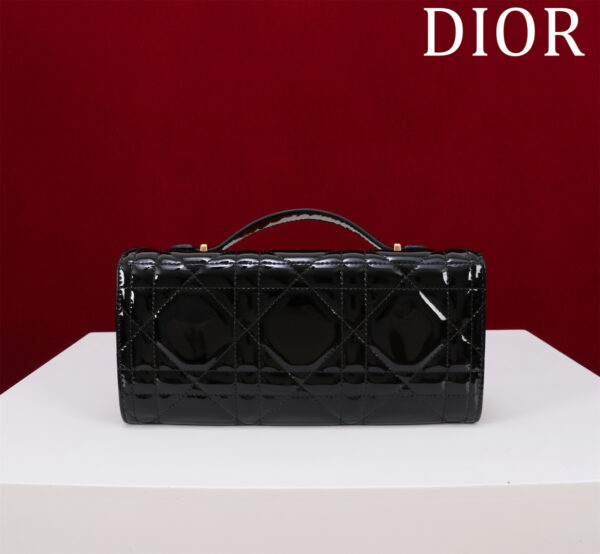 Dior Miss Dior Mini Handle Flap Bag (Patent Leather)