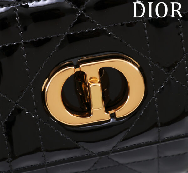 Dior Miss Dior Mini Handle Flap Bag (Patent Leather)
