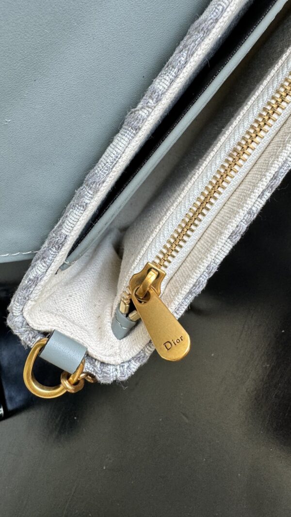 Dior Saddle Bag (Oblique monogram canvas mini crossbody)