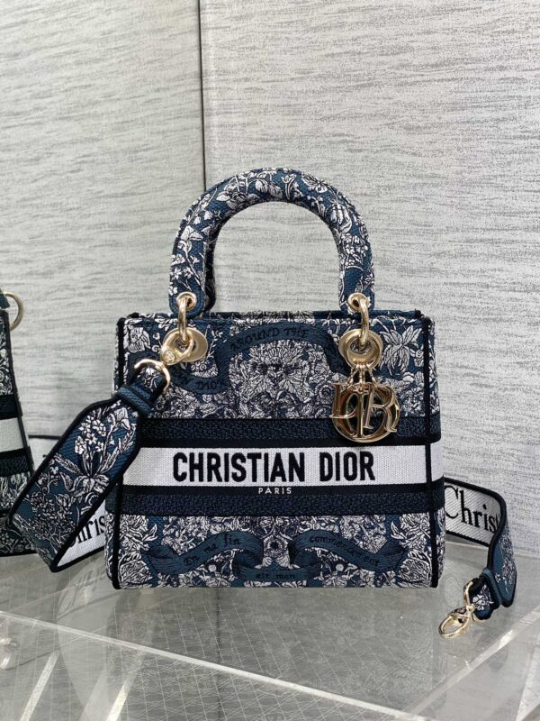 Dior Lady D-Lite bag (limited edition with floral and bird print)
