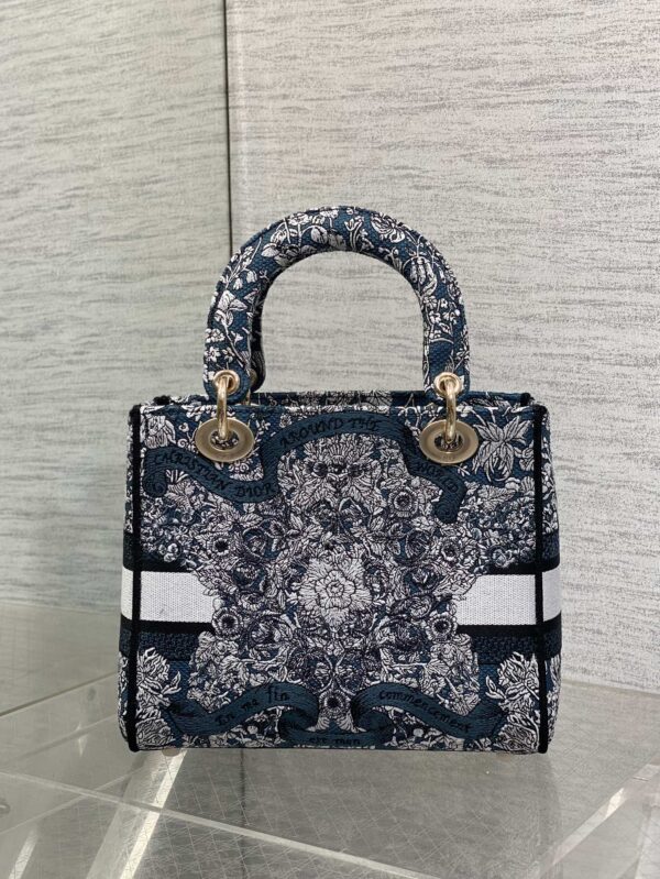 Dior Lady D-Lite bag (limited edition with floral and bird print)