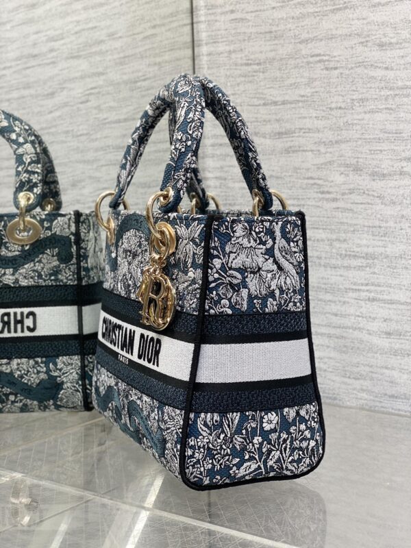 Dior Lady D-Lite bag (limited edition with floral and bird print)