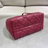 Dior Toujours Quilted Tote Bag (Burgundy Lambskin)